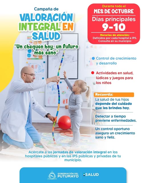 Participa de la Campaña de Valoración Integral en Salud